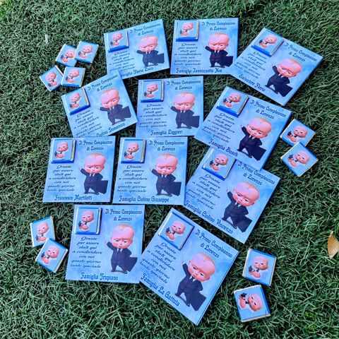 Segnaposto baby boss