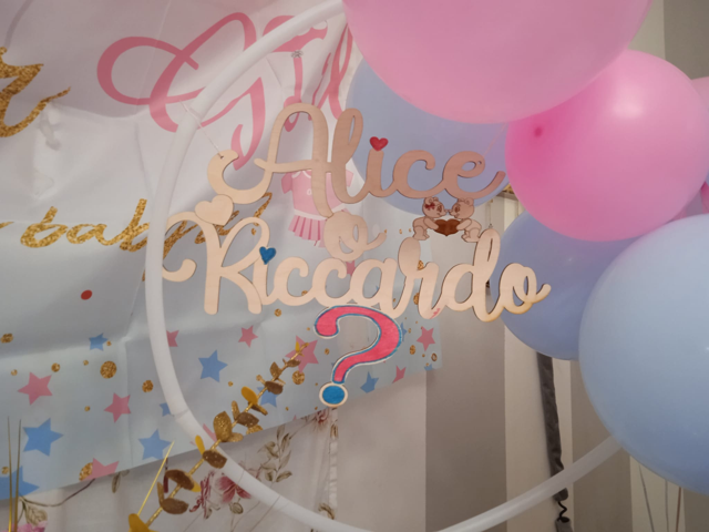 Particolare gender reveal