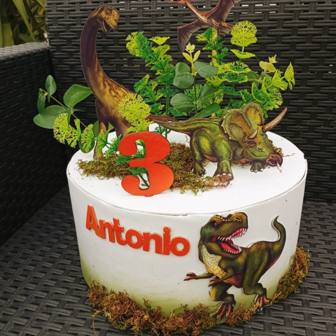 Torta Dinosauri