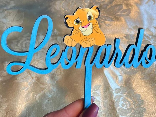 Cake Topper con Personaggio 15cm