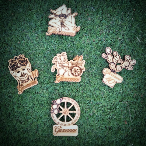 Set Calamite "Sicilia" personalizzate