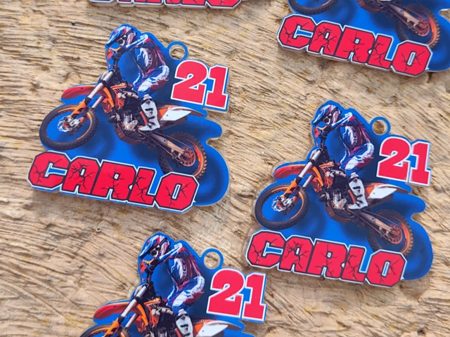 🏍️ Calamita Motocross Personalizzata🎉