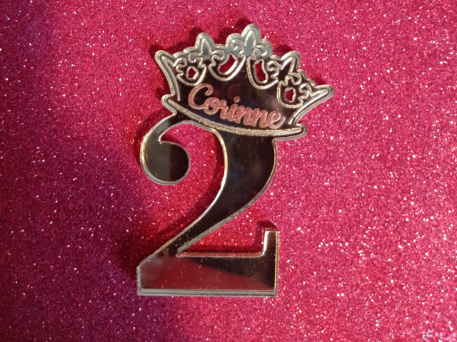 Numero e Nome in Oro🎂👑🎁